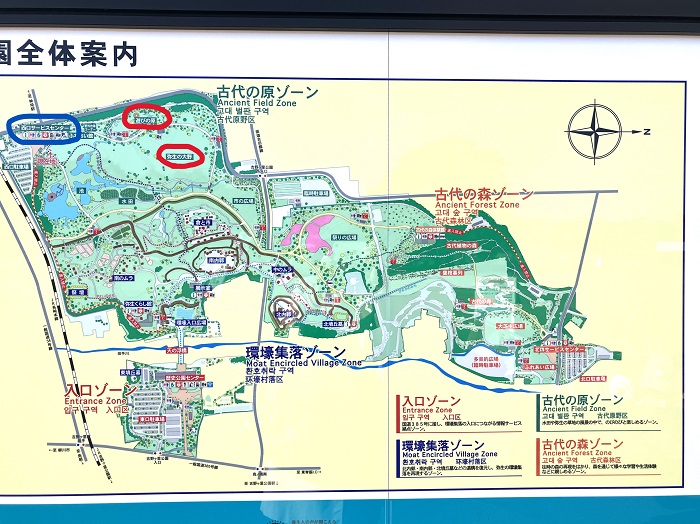 吉野ヶ里歴史公園　全体案内